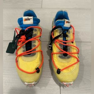 Off White x Wmns Vapor Street “Tour Yellow” sneakers Size 8